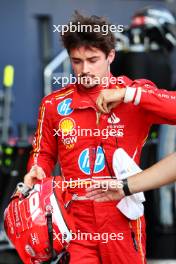 Charles Leclerc (MON) Ferrari returns to the pit lane after crashing in the second practice session. 19.07.2024. Formula 1 World Championship, Rd 13, Hungarian Grand Prix, Budapest, Hungary, Practice Day.