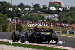 Lewis Hamilton (GBR) Mercedes AMG F1 W15. 19.07.2024. Formula 1 World Championship, Rd 13, Hungarian Grand Prix, Budapest, Hungary, Practice Day.