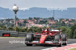 Carlos Sainz Jr (ESP) Ferrari SF-24 with sensor equipment. 19.07.2024. Formula 1 World Championship, Rd 13, Hungarian Grand Prix, Budapest, Hungary, Practice Day.