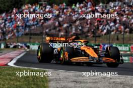 Oscar Piastri (AUS) McLaren MCL38. 19.07.2024. Formula 1 World Championship, Rd 13, Hungarian Grand Prix, Budapest, Hungary, Practice Day.
