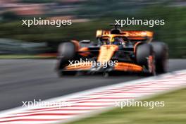 Oscar Piastri (AUS) McLaren MCL38. 19.07.2024. Formula 1 World Championship, Rd 13, Hungarian Grand Prix, Budapest, Hungary, Practice Day.