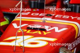 Charles Leclerc (MON) Ferrari SF-24 - air vent. 19.07.2024. Formula 1 World Championship, Rd 13, Hungarian Grand Prix, Budapest, Hungary, Practice Day.