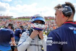 Logan Sargeant (USA) Williams Racing on the grid. 21.07.2024. Formula 1 World Championship, Rd 13, Hungarian Grand Prix, Budapest, Hungary, Race Day.