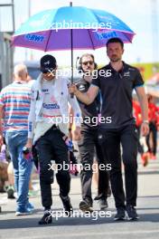 Esteban Ocon (FRA) Alpine F1 Team on the grid. 21.07.2024. Formula 1 World Championship, Rd 13, Hungarian Grand Prix, Budapest, Hungary, Race Day.