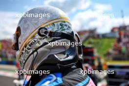 Esteban Ocon (FRA) Alpine F1 Team on the grid. 21.07.2024. Formula 1 World Championship, Rd 13, Hungarian Grand Prix, Budapest, Hungary, Race Day.