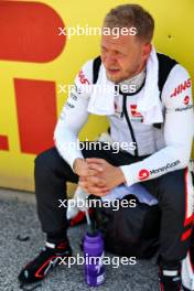 Kevin Magnussen (DEN) Haas F1 Team on the grid. 21.07.2024. Formula 1 World Championship, Rd 13, Hungarian Grand Prix, Budapest, Hungary, Race Day.