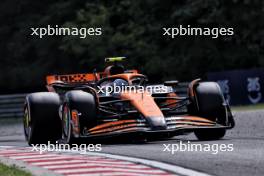 Lando Norris (GBR) McLaren MCL38. 21.07.2024. Formula 1 World Championship, Rd 13, Hungarian Grand Prix, Budapest, Hungary, Race Day.