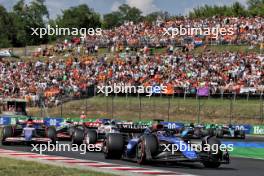 Alexander Albon (THA) Williams Racing FW46 at the start of the race. 21.07.2024. Formula 1 World Championship, Rd 13, Hungarian Grand Prix, Budapest, Hungary, Race Day.