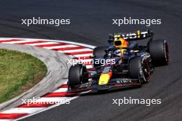 Sergio Perez (MEX) Red Bull Racing RB20. 21.07.2024. Formula 1 World Championship, Rd 13, Hungarian Grand Prix, Budapest, Hungary, Race Day.