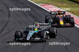 Lewis Hamilton (GBR) Mercedes AMG F1 W15. 21.07.2024. Formula 1 World Championship, Rd 13, Hungarian Grand Prix, Budapest, Hungary, Race Day.
