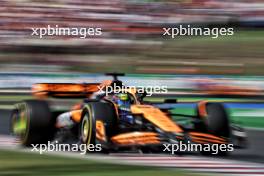 Oscar Piastri (AUS) McLaren MCL38. 21.07.2024. Formula 1 World Championship, Rd 13, Hungarian Grand Prix, Budapest, Hungary, Race Day.