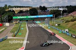 Lewis Hamilton (GBR) Mercedes AMG F1 W15. 21.07.2024. Formula 1 World Championship, Rd 13, Hungarian Grand Prix, Budapest, Hungary, Race Day.