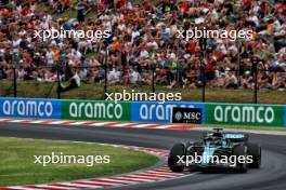 Lance Stroll (CDN) Aston Martin F1 Team AMR24. 20.07.2024. Formula 1 World Championship, Rd 13, Hungarian Grand Prix, Budapest, Hungary, Qualifying Day.