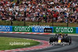 Sergio Perez (MEX) Red Bull Racing RB20. 20.07.2024. Formula 1 World Championship, Rd 13, Hungarian Grand Prix, Budapest, Hungary, Qualifying Day.