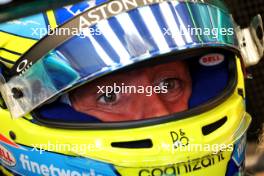 Fernando Alonso (ESP) Aston Martin F1 Team AMR24. 20.07.2024. Formula 1 World Championship, Rd 13, Hungarian Grand Prix, Budapest, Hungary, Qualifying Day.