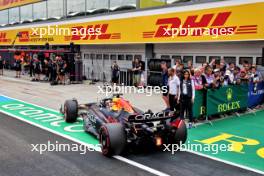 Max Verstappen (NLD) Red Bull Racing RB20. 20.07.2024. Formula 1 World Championship, Rd 13, Hungarian Grand Prix, Budapest, Hungary, Qualifying Day.