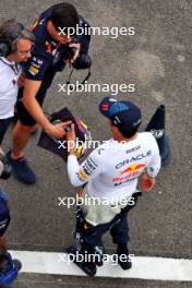 Sergio Perez (MEX) Red Bull Racing. 20.07.2024. Formula 1 World Championship, Rd 13, Hungarian Grand Prix, Budapest, Hungary, Qualifying Day.