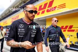 Lewis Hamilton (GBR) Mercedes AMG F1. 21.07.2024. Formula 1 World Championship, Rd 13, Hungarian Grand Prix, Budapest, Hungary, Race Day.