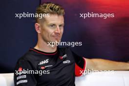 Nico Hulkenberg (GER) Haas F1 Team in the FIA Press Conference. 18.07.2024. Formula 1 World Championship, Rd 13, Hungarian Grand Prix, Budapest, Hungary, Preparation Day.