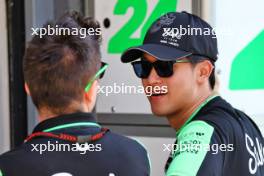 Zhou Guanyu (CHN) Sauber. 18.07.2024. Formula 1 World Championship, Rd 13, Hungarian Grand Prix, Budapest, Hungary, Preparation Day.