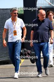 Frederic Vasseur (FRA) Ferrari Team Principal. 18.07.2024. Formula 1 World Championship, Rd 13, Hungarian Grand Prix, Budapest, Hungary, Preparation Day.