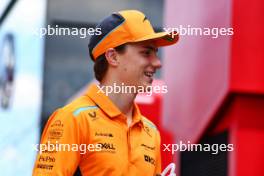 Oscar Piastri (AUS) McLaren. 18.07.2024. Formula 1 World Championship, Rd 13, Hungarian Grand Prix, Budapest, Hungary, Preparation Day.