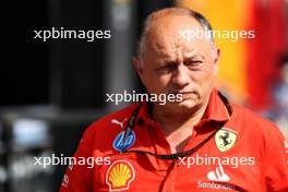 Frederic Vasseur (FRA) Ferrari Team Principal. 18.07.2024. Formula 1 World Championship, Rd 13, Hungarian Grand Prix, Budapest, Hungary, Preparation Day.