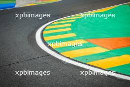 Circuit atmosphere - kerb detail. 18.07.2024. Formula 1 World Championship, Rd 13, Hungarian Grand Prix, Budapest, Hungary, Preparation Day.