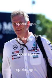 James Allison (GBR) Mercedes AMG F1 Technical Director. 17.05.2024. Formula 1 World Championship, Rd 7, Emilia Romagna Grand Prix, Imola, Italy, Practice Day.