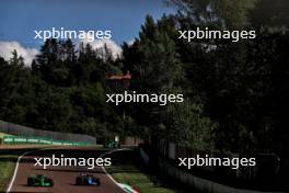 (L to R): Zhou Guanyu (CHN) Sauber C44 and Pierre Gasly (FRA) Alpine F1 Team A524. 17.05.2024. Formula 1 World Championship, Rd 7, Emilia Romagna Grand Prix, Imola, Italy, Practice Day.