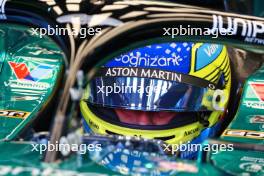 Fernando Alonso (ESP) Aston Martin F1 Team AMR24. 17.05.2024. Formula 1 World Championship, Rd 7, Emilia Romagna Grand Prix, Imola, Italy, Practice Day.
