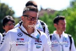 Peter Bonnington (GBR) Mercedes AMG F1 Race Engineer. 17.05.2024. Formula 1 World Championship, Rd 7, Emilia Romagna Grand Prix, Imola, Italy, Practice Day.