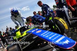 Alexander Albon (THA) Williams Racing FW46 on the grid. 19.05.2024. Formula 1 World Championship, Rd 7, Emilia Romagna Grand Prix, Imola, Italy, Race Day.
