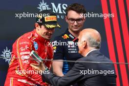 3rd place Charles Leclerc (MON) Ferrari. 19.05.2024. Formula 1 World Championship, Rd 7, Emilia Romagna Grand Prix, Imola, Italy, Race Day.
