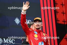 3rd place Charles Leclerc (MON) Ferrari. 19.05.2024. Formula 1 World Championship, Rd 7, Emilia Romagna Grand Prix, Imola, Italy, Race Day.