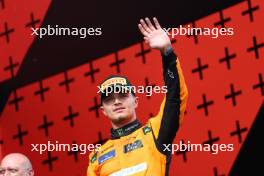 2nd place Lando Norris (GBR) McLaren MCL38. 19.05.2024. Formula 1 World Championship, Rd 7, Emilia Romagna Grand Prix, Imola, Italy, Race Day.