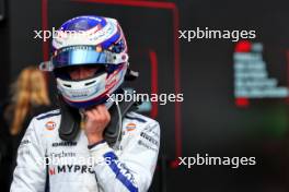 Logan Sargeant (USA) Williams Racing in parc ferme. 19.05.2024. Formula 1 World Championship, Rd 7, Emilia Romagna Grand Prix, Imola, Italy, Race Day.