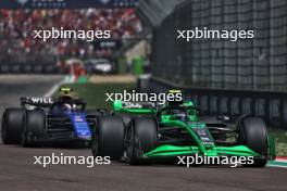 Zhou Guanyu (CHN) Sauber C44. 19.05.2024. Formula 1 World Championship, Rd 7, Emilia Romagna Grand Prix, Imola, Italy, Race Day.