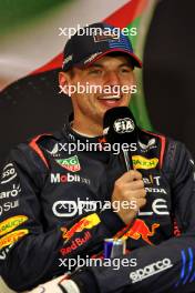 Max Verstappen (NLD) Red Bull Racing, in the post qualifying FIA Press Conference. 18.05.2024. Formula 1 World Championship, Rd 7, Emilia Romagna Grand Prix, Imola, Italy, Qualifying Day.