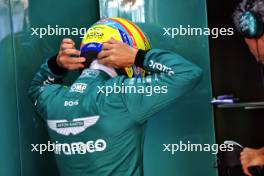 Fernando Alonso (ESP) Aston Martin F1 Team. 18.05.2024. Formula 1 World Championship, Rd 7, Emilia Romagna Grand Prix, Imola, Italy, Qualifying Day.