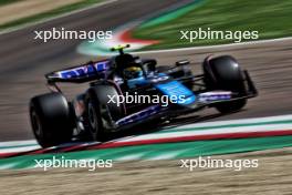 Pierre Gasly (FRA) Alpine F1 Team A524. 18.05.2024. Formula 1 World Championship, Rd 7, Emilia Romagna Grand Prix, Imola, Italy, Qualifying Day.