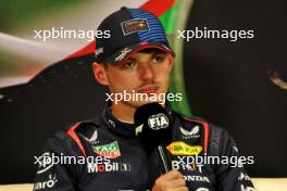Max Verstappen (NLD) Red Bull Racing, in the post qualifying FIA Press Conference. 18.05.2024. Formula 1 World Championship, Rd 7, Emilia Romagna Grand Prix, Imola, Italy, Qualifying Day.