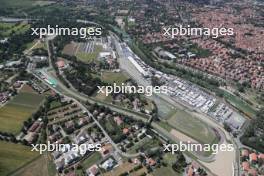 An aerial view of the circuit. 19.05.2024. Formula 1 World Championship, Rd 7, Emilia Romagna Grand Prix, Imola, Italy, Race Day.