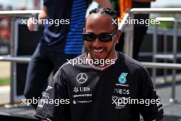 Lewis Hamilton (GBR) Mercedes AMG F1 on the drivers' parade. 19.05.2024. Formula 1 World Championship, Rd 7, Emilia Romagna Grand Prix, Imola, Italy, Race Day.