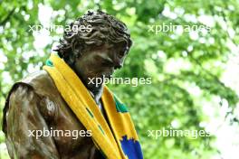 Circuit atmosphere - statue of Ayrton Senna. 16.05.2024. Formula 1 World Championship, Rd 7, Emilia Romagna Grand Prix, Imola, Italy, Preparation Day.