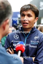Alexander Albon (THA) Williams Racing. 16.05.2024. Formula 1 World Championship, Rd 7, Emilia Romagna Grand Prix, Imola, Italy, Preparation Day.