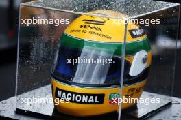 Circuit atmosphere - tribute to Ayrton Senna. 16.05.2024. Formula 1 World Championship, Rd 7, Emilia Romagna Grand Prix, Imola, Italy, Preparation Day.