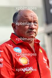 Frederic Vasseur (FRA) Ferrari Team Principal. 30.08.2024. Formula 1 World Championship, Rd 16, Italian Grand Prix, Monza, Italy, Practice Day.