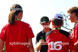 Andrea Kimi Antonelli (ITA) Mercedes AMG F1 Junior Driver. 30.08.2024. Formula 1 World Championship, Rd 16, Italian Grand Prix, Monza, Italy, Practice Day.