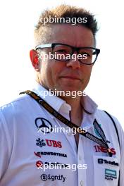 Peter Bonnington (GBR) Mercedes AMG F1 Race Engineer. 30.08.2024. Formula 1 World Championship, Rd 16, Italian Grand Prix, Monza, Italy, Practice Day.